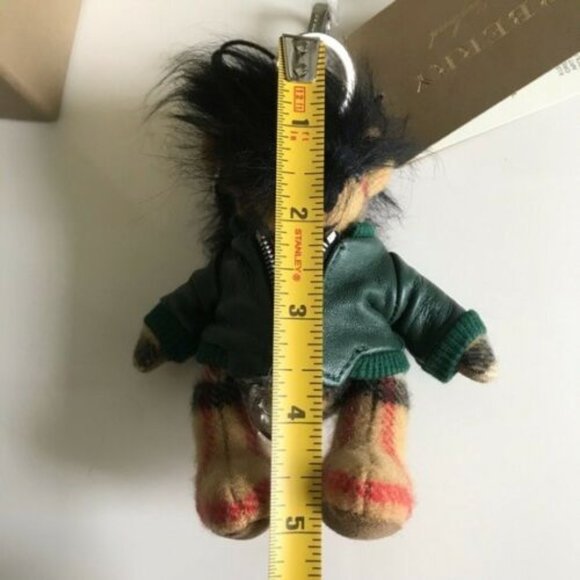 Burberry Thomas Bear π» Charm Biker Keychain Bag - Picture 2 of 8